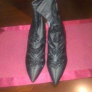 Zara Embellished Booties